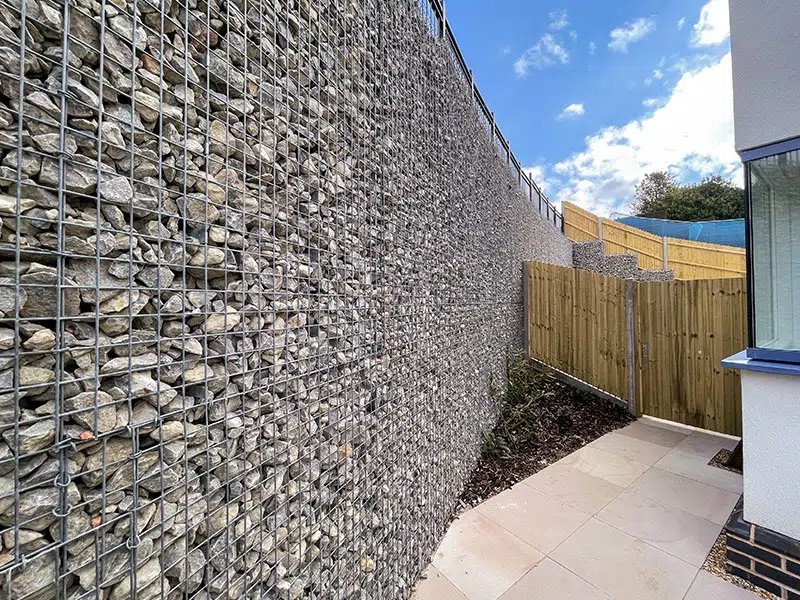Earthworks Tauranga installs gabion baskets as part of reliable Retaining Walls Tauranga solutions for site safety and appeal.