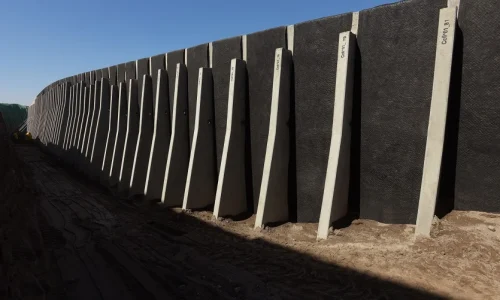 Concrete retaining wall project by Earthworks Tauranga showcasing expert work in Retaining Walls Tauranga.